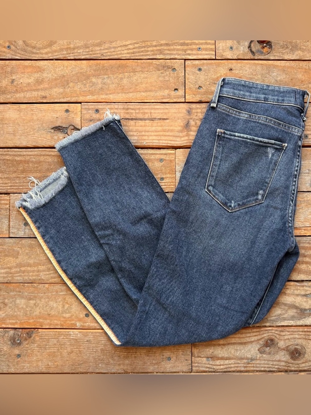 Abercrombie & Fitch Harper Vintage Low Rise Ankle Jeans